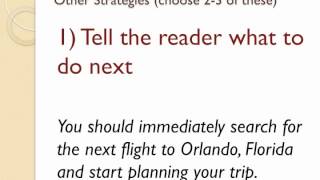 How to Write a Conclusion