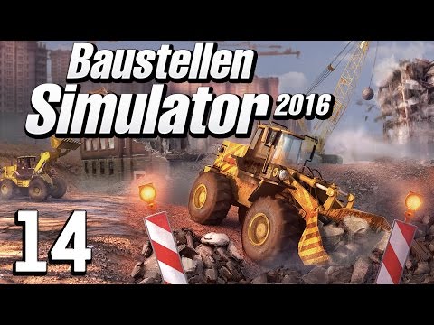 Baustellen Simulator 2016 #14 Das Spiel ruppt Baumaschinen Simulation deutsch HD