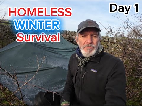 Day 1 of Homeless Winter Survival in the UK.