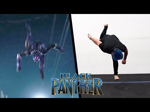 Stunts From Black Panther In Real Life (Parkour)