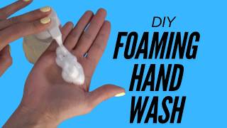 How to Make Foaming Hand Wash at Home | Easy DIY Recipe
