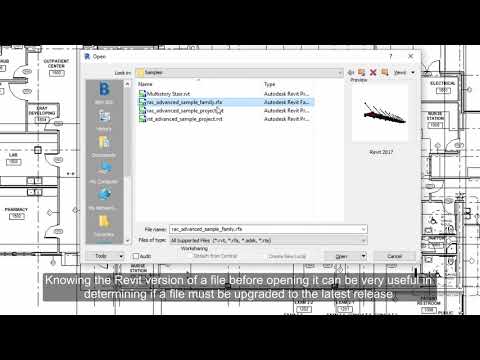 Revit 2019:  File Version in Open Dialog
