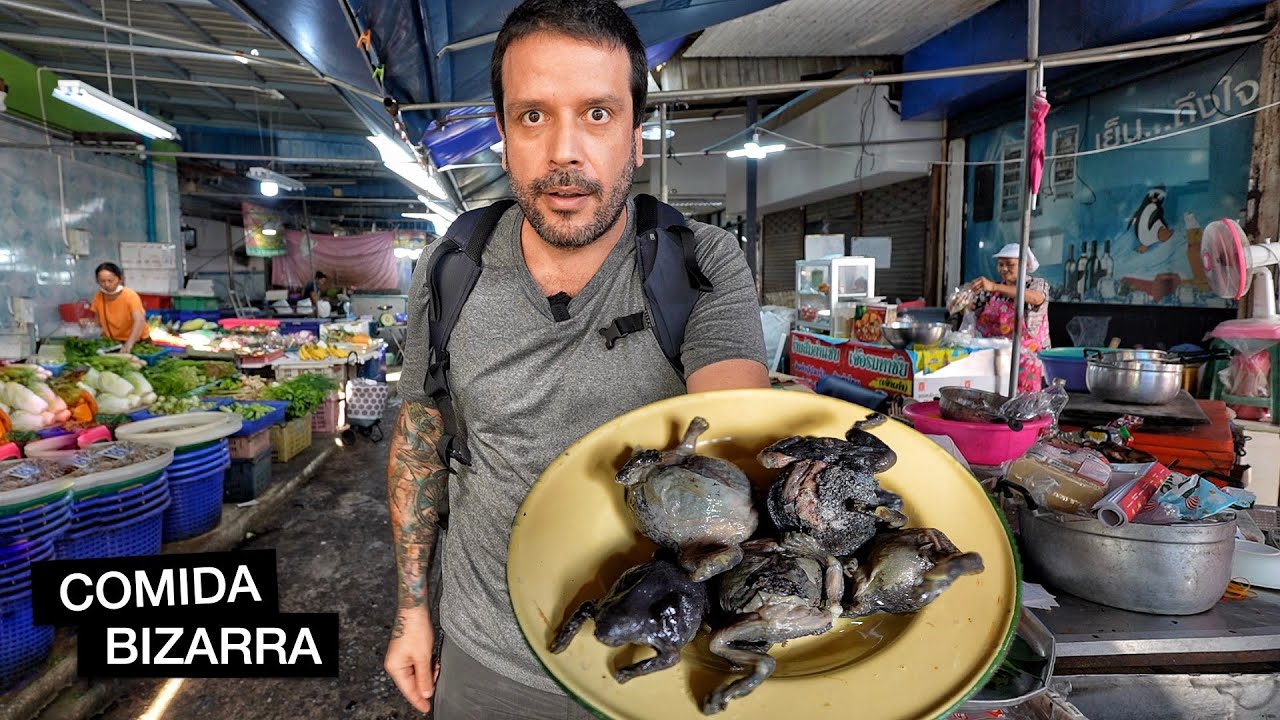 VOCÊ TERIA CORAGEM de comer isso na Tailândia? 🇹🇭