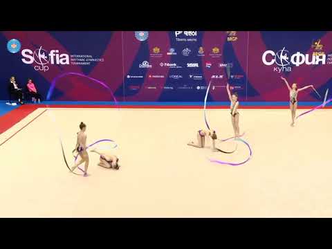 Lithuania Junior Group LTU 5 Ribbons Final - IT Sofia Cup 2019