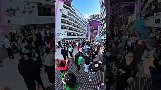 Freed from Desire 🚢 Snow Party a bordo di Msc World Europa 🤌 #mscworldeuropa #freedfromdesire