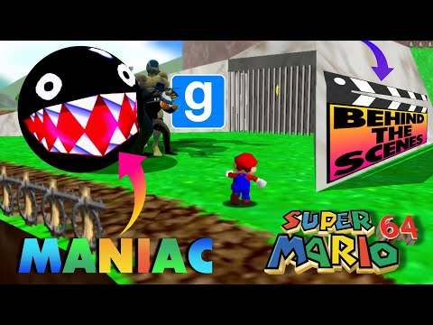 Behind the Scenes | Chain-Chomp is a Maniac! GMod: TTT in Super Mario 64