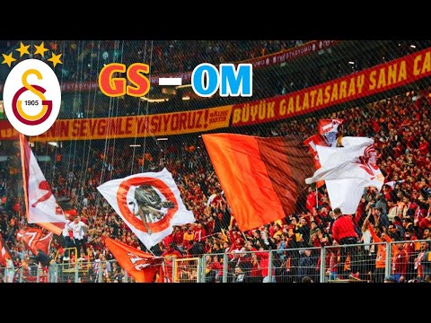 Galatasaray Fans Action || Galatasaray vs Olympique Marseille (25.11.2021)