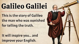 The Full Story of Galileo Galilei || Learn English Through Biography Level 3🔥|| Improve Your English