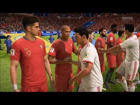 2018 FIFA World Cup Russia - IR Iran vs Portugal - Gameplay (HD) [1080p60FPS]