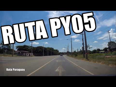 Ruta PY05 - Horqueta - Concepción - Conducir en tiempo real - Driving in Paraguay