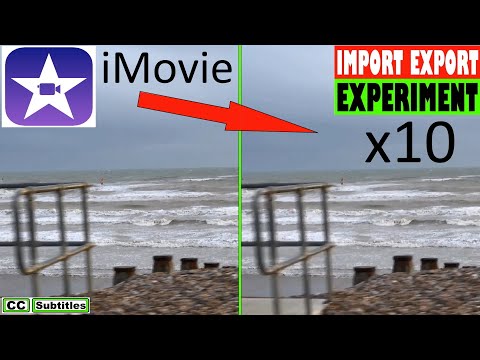 Compress Video in iMovie on iOS Compression Experiment does Video Quality Degrade