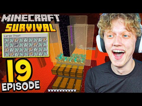 Minecraft Survival #19 - EPIC GUARDIAN FARM! (best farm ever)