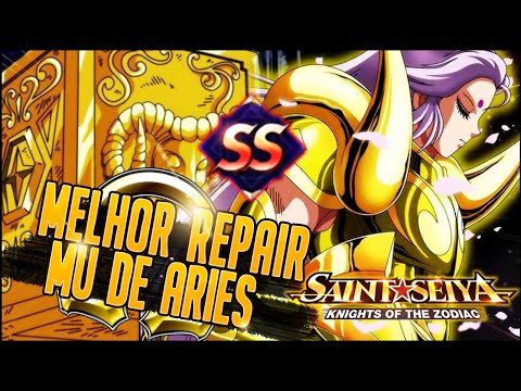 Qual o melhor Cloth Repair? E Porque é o Mu de Aries! Saint Seiya Awakening