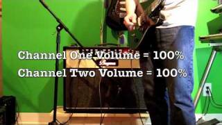 Video thumbnail for GUITAR TONE - BUGERA BC30 212 - BLENDING CHANNELS by jAMMAN798