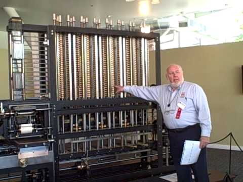 Babbage's DIfference Engine No. 2 in operation