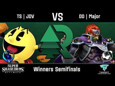 TS | JDV (PAc-Man) vs DD | Major (Ganondorf) - Ultimate Winners Semifinals - Evergreen Rising #12