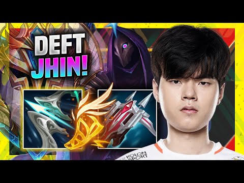 DEFT IS A MONSTER WITH JHIN! - HLE Deft Plays Jhin ADC vs Varus! | Season 11