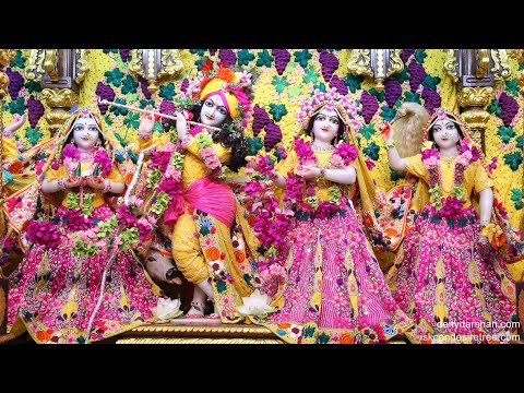 30th Mar. '23 | Sringar Aarti Darshan | Sri Sri Radha Gopinath Temple| ISKCON Chowpatty Mumbai.