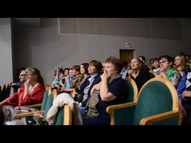 Учителя и ученики агрызской гимназии №1 вместе на сцене