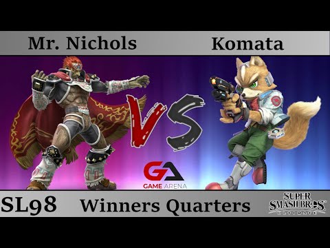 SmashLAN'd 98 - Winners Quarters: Mr. Nichols (Ganon) vs Komata (Fox)