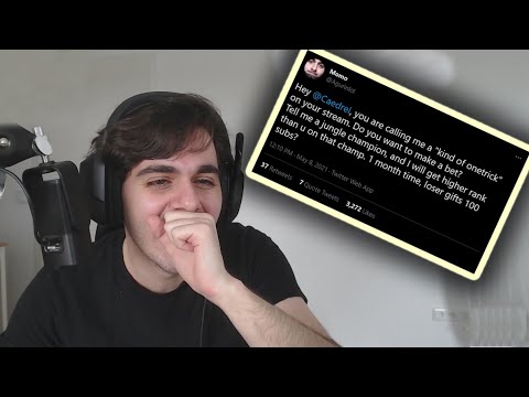 Caedrel nimmt unsere Herausforderung an!