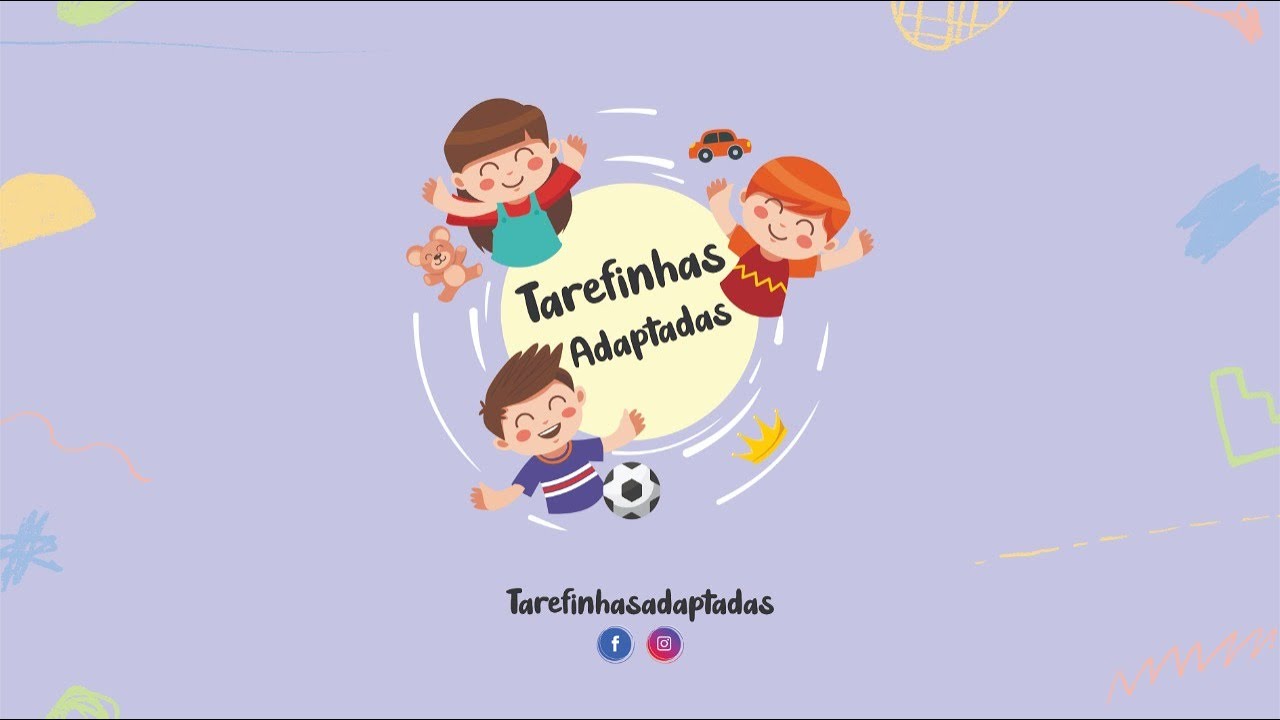 TAREFINHAS ADAPTADAS - ATIVIDADES PARA EDUCAÇÃO ESPECIAL