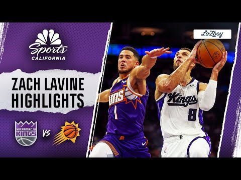 Zach LaVine highlights: Watch Kings star score 30 points vs. Suns | NBC Sports California
