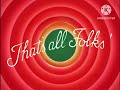 Peppa Pig Classic Colour Cartoon Closing That S All Folks Logo 1946 1952
