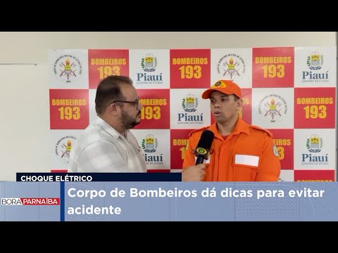Corpo de Bombeiros dá dicas para evitar acidente