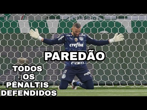 WEVERTON ● TODOS OS PÊNALTIS DEFENDIDOS PELO PALMEIRAS.