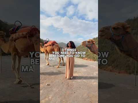 7 things to know before going to Marrakech, Morocco - for planning❤️ #explore #morocco #traveltips