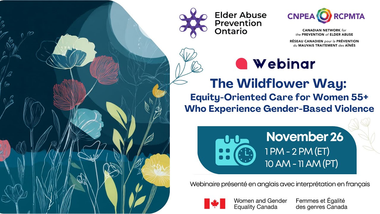 The Wildflower Way: Equity-Oriented Care for Women 55+ Who Experience Gender-Based Violence