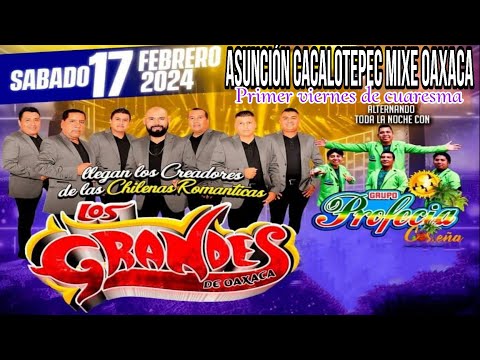 Los Grandes de Oaxaca vs Profesía Costeña en Asunción Cacalotepec Mixe Oaxaca 17-02-24