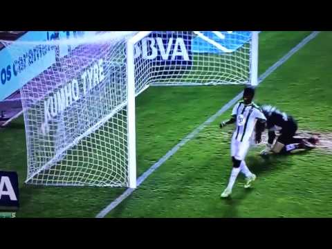 El golazo de mala suerte de Fede Vico en propia puerta   Cordoba vs Getafe