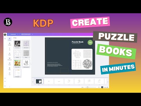 Create Mixed Puzzle Books for Amazon KDP in MINUTES! (AI Tutorial)