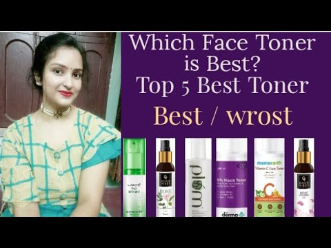 Top 5 Best Face Toner For Teenager/ Beginners in India ll 100% Honest Review ll #trending