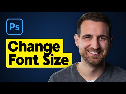 How to Change Font Size in Photoshop
