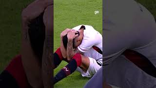 IMAGENS FORTES: MARLON TEM CONTUSÃO FEIA E JOGADORES CHORAM | GRÊMIO X VITÓRIA | ge.globo