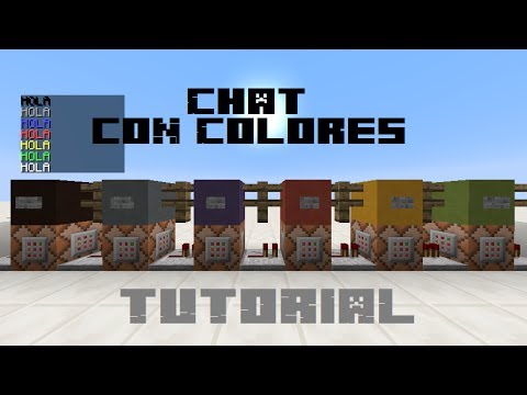 ASÍ SE ESCRIBIA CON COLORES EN EL CHAT DE MINECRAFT