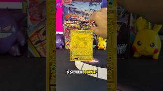 A caça ao Greninja dourado começou! Booster Box de Caos Ascendente 🔥 #pokemon