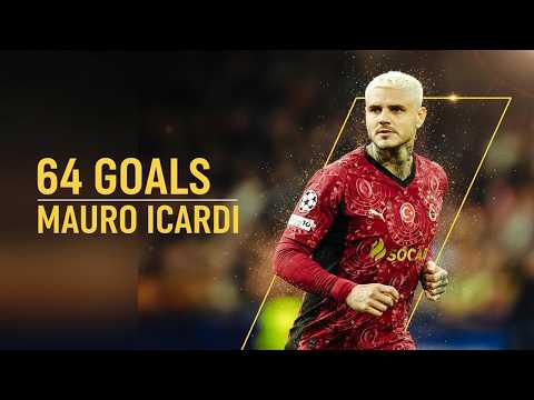 All the Goals Mauro Icardi Scored for Galatasaray #galatasaray