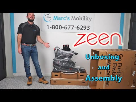 Go Zeen Sit to Stand Walker - Unboxing and Assembly