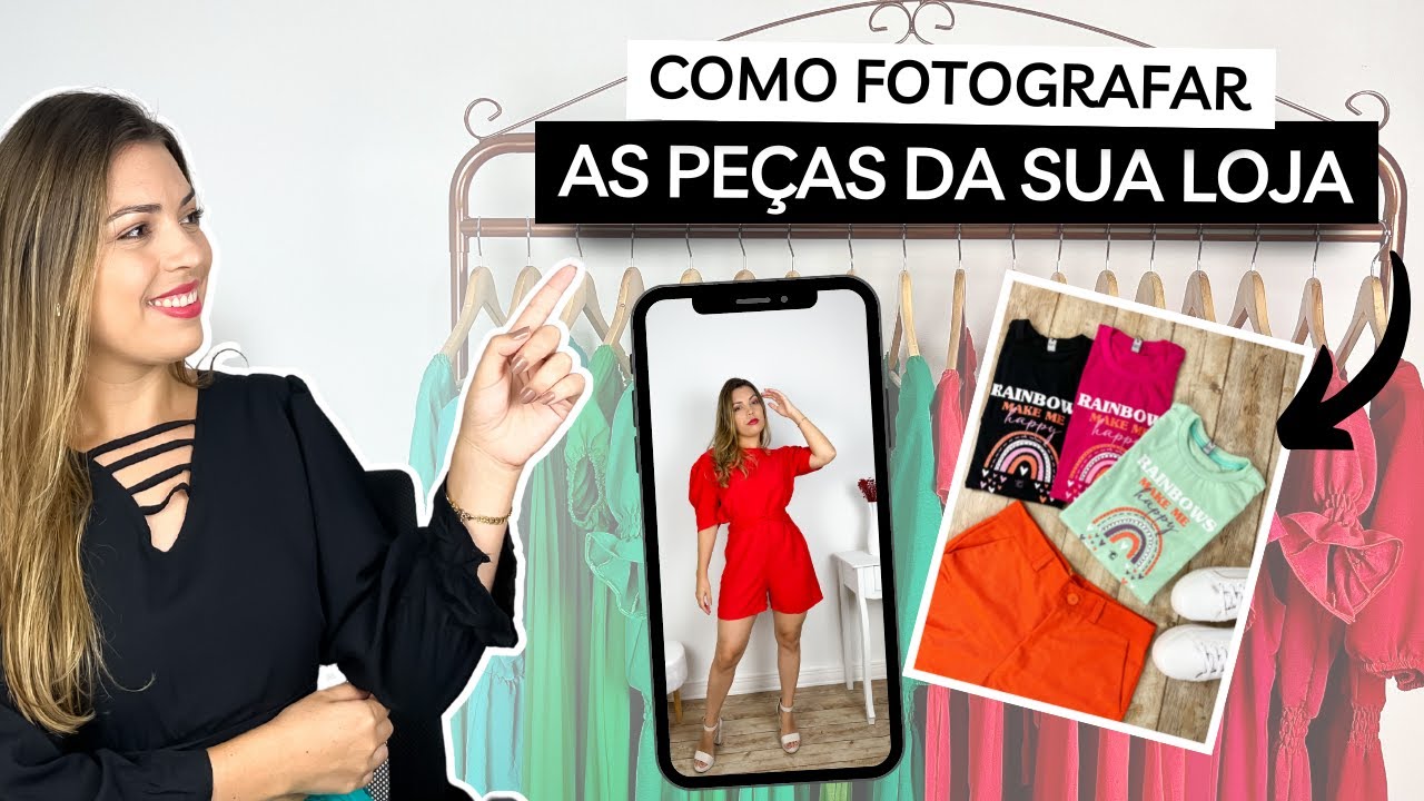 APRENDA A FAZER FOTOS QUE VENDEM + Loja de roupas no Instagram