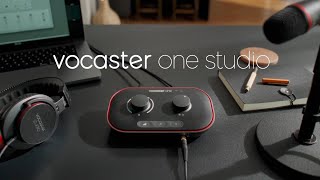 Focusrite Vocaster One Studio - Video