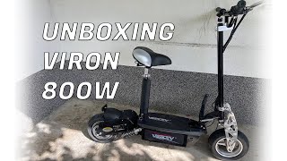 Viron 800W Unboxing - Electric Scooter