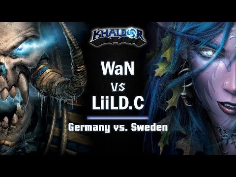 ► WarCraft 3 - Germany vs. Sweden - WaN (UD) vs. LiiLD.C (NE)