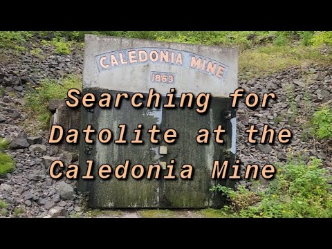 Ищем датолит на руднике Каледония! #искатели #медь #Мичиган #юноша