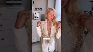 Holiday Outfit Inspiration For Women | All White Outfit | #grwm #shortsvideo #shorts