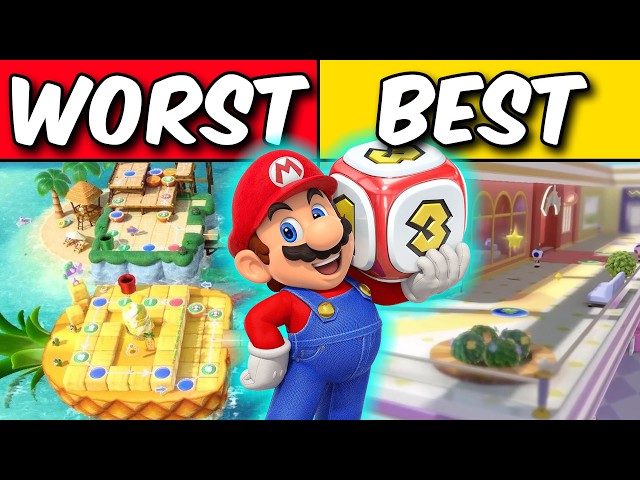 Every Mario Party Game's BEST and WORST Board! SDDEFAULT Thumbnail