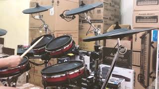 Video thumbnail for Alesis Crimson II Mesh Kit | Sound Check Demo by Drum Kings Trading